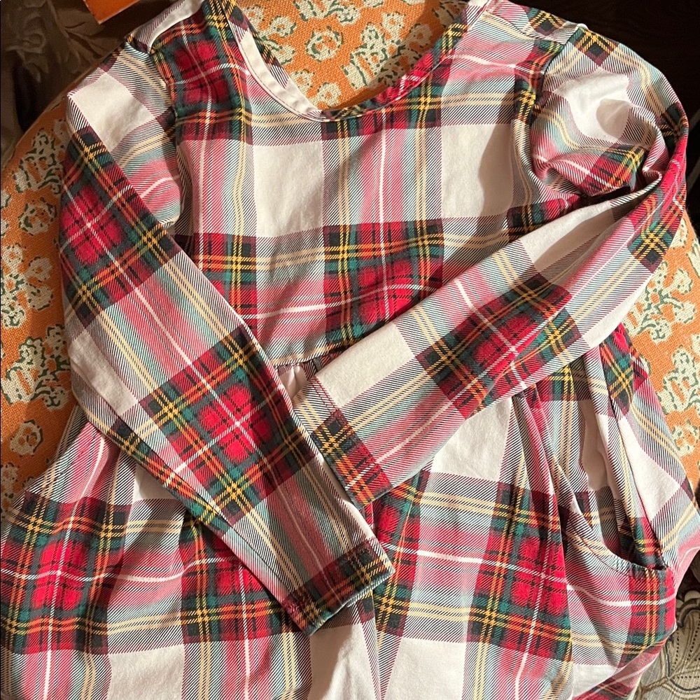Hanna Andersson Multicolor Plaid Dress